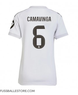 Günstige Real Madrid Eduardo Camavinga #6 Heimtrikot Damen 2025-26 Kurzarm